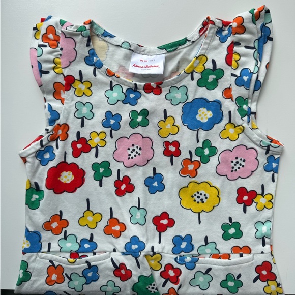 NEW with tags Hanna Andersson Flower Ruffle Dress - Picture 4 of 11